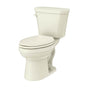 Gerber Plumbing - Viper 1.28gpf 12'' RI EL Combo: GVP3156209 Bowl w/ GWS3859009 Tank Biscuit - Biscuit