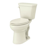 Gerber Plumbing - Viper 1.28gpf 12'' RI ADA EL Combo: GVP3152809 Bowl w/ GWS3859009 Tank Biscuit - Biscuit