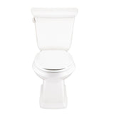 Logan Square 1.28gpf EL 10'' RI Combo: GHE21532 Bowl w/ GHE28535 Tank White