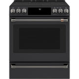 Front Control Electric Knobs and Handles - Brushed Black