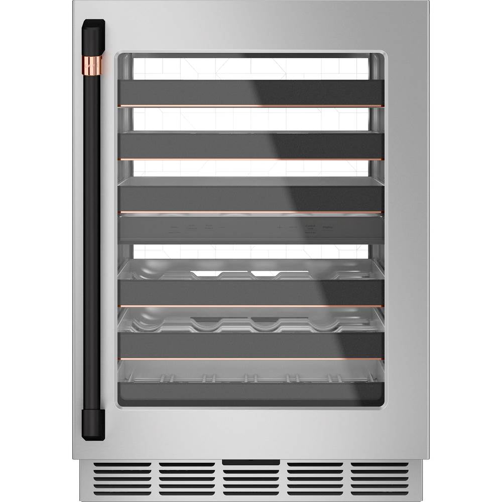 Wine/Beverage Center Handle Kit - Brushed Black