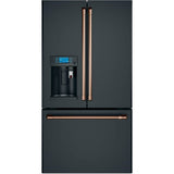 Cafe E Refrigeration Handle Kit - Brushed Copper