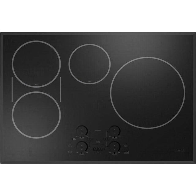 Cafe - 30'' Built-In Touch Control Induction Cooktop - Black on Black