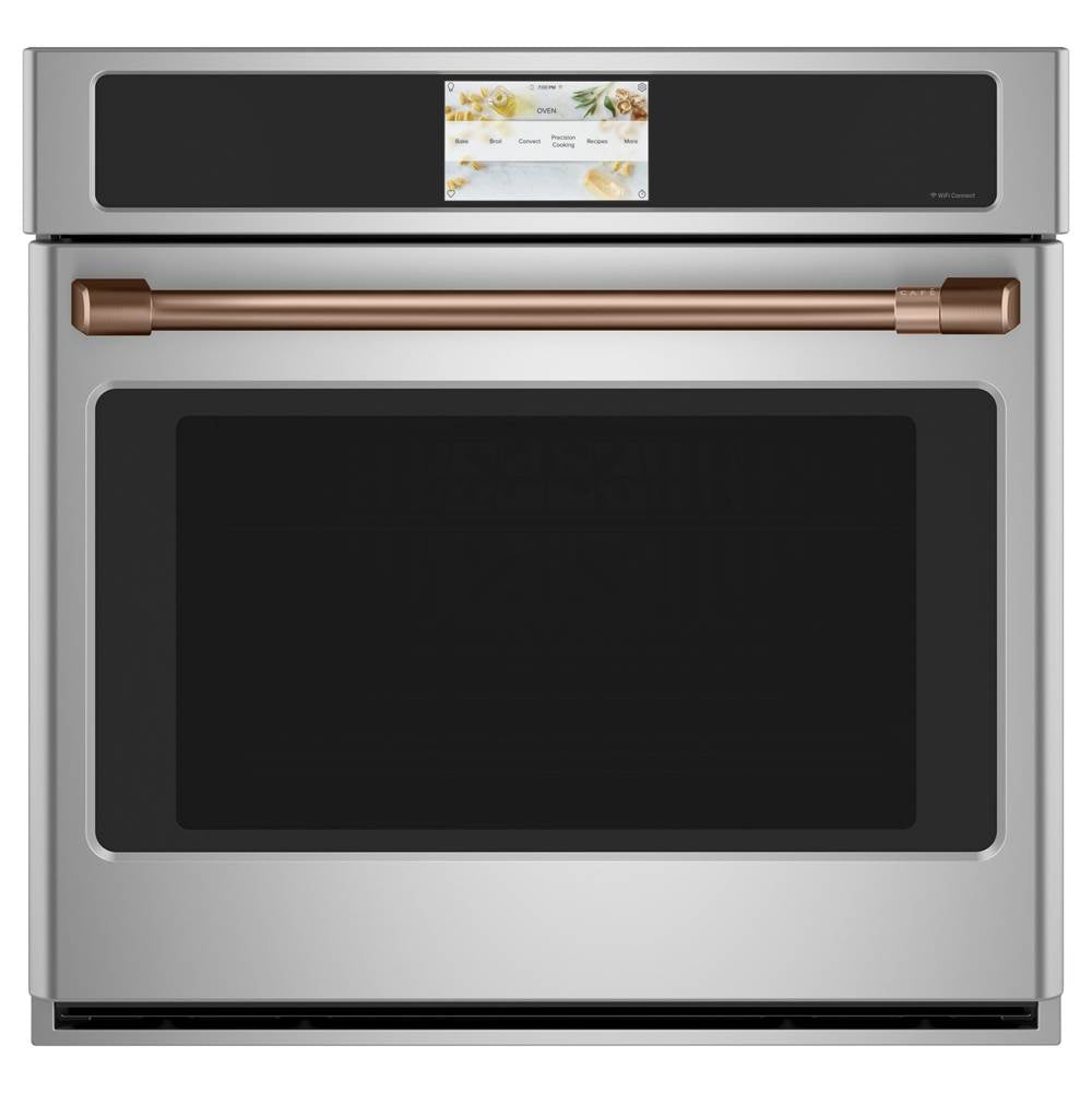 30   Single Wall Oven Handle - Brushed Copper