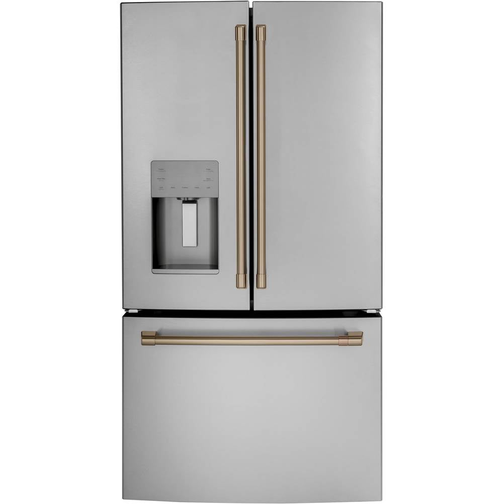 Cafe E Refrigeration Handle Kit - Brushed Bronze