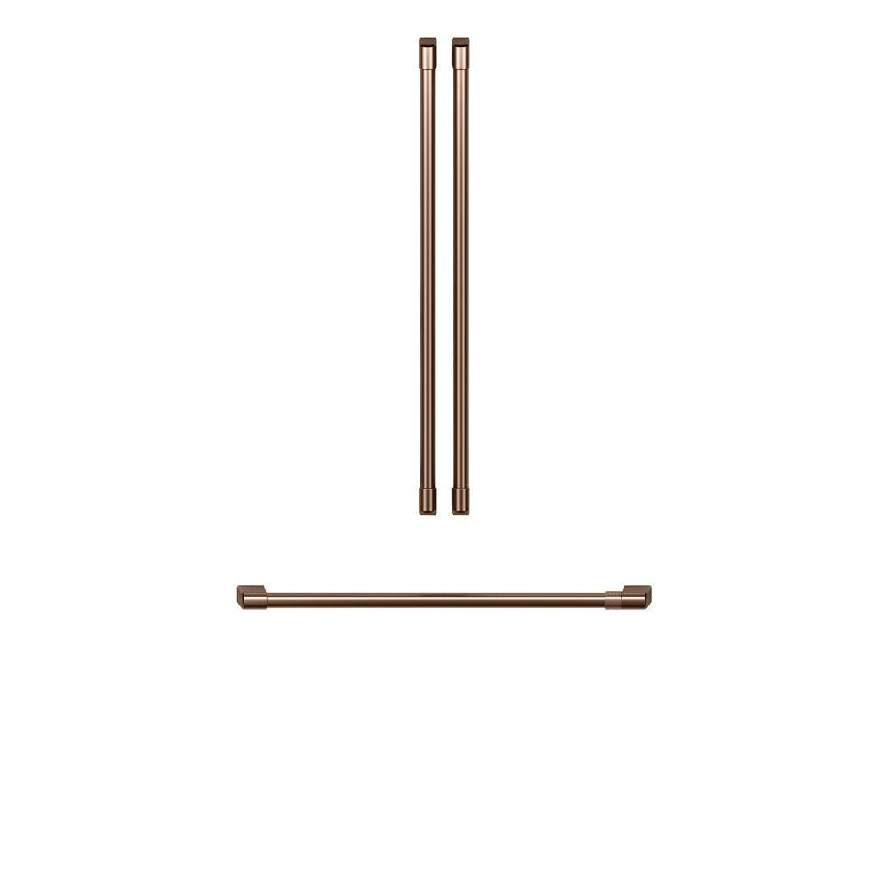 Cafe - Cafe E Refrigeration Handle Kit - Brushed Copper