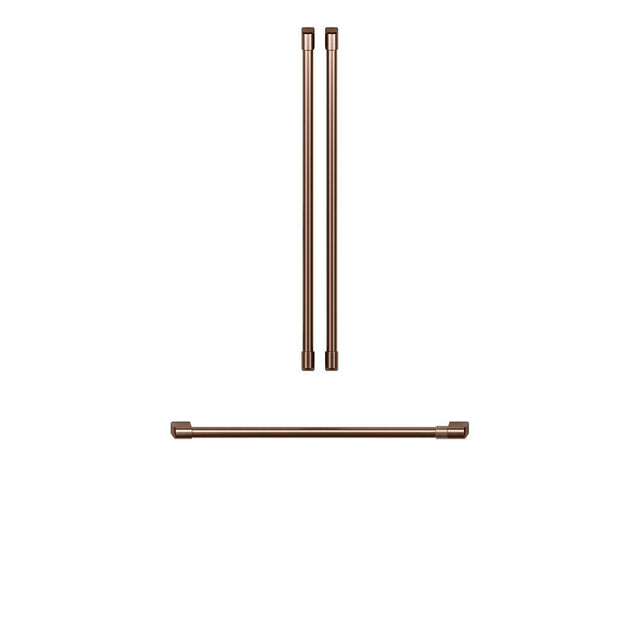 Cafe - Cafe E Refrigeration Handle Kit - Brushed Copper