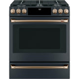Front Control Gas Knobs and Handles - Brushed Bronze