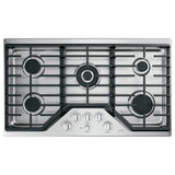 5 Gas Cooktop Knobs - Brushed Stainless