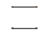 Cafe - 2 - 30   Double Wall Oven Handles - Brushed Black