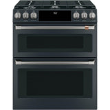 Front Control Gas Knobs and Handles - Brushed Black