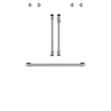 2 French-Door Handles; 1 - 30'' Handle; 4 Knobs - Brushed Stainless