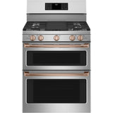 Freestanding Gas Knobs and Handles - Brushed Copper