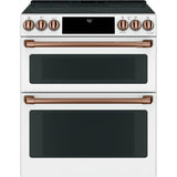 Front Control Electric Knobs and Handles - Brushed Copper