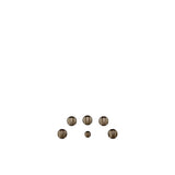 Cafe - 5 Electric Cooktop Knobs - Brushed Bronze
