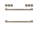 Cafe - Front Control Electric Knobs and Handles - Brushed Bronze