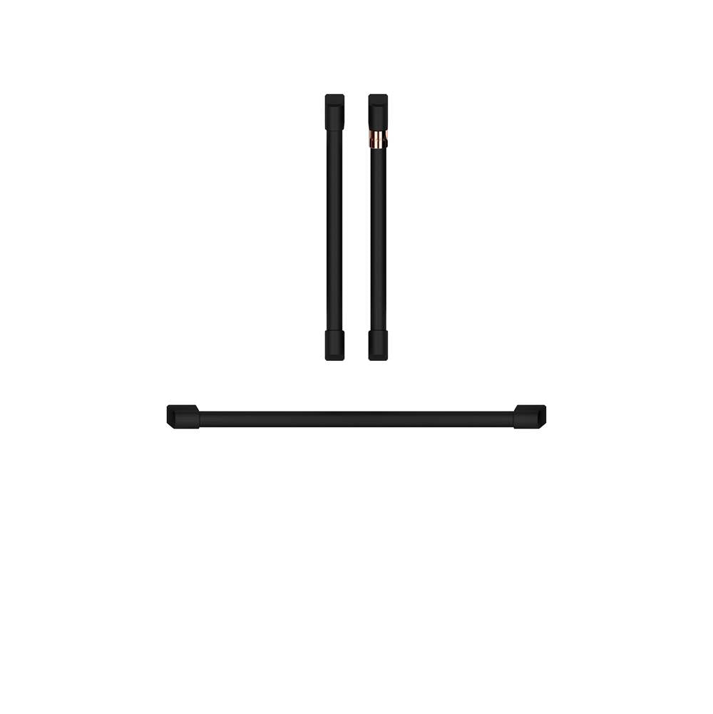 Cafe - Handle and Knob Kit - Flat Black