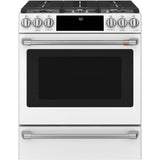 Front Control Gas Knobs and Handles - Brushed Stainless