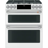 Front Control Gas Knobs and Handles - Brushed Stainless