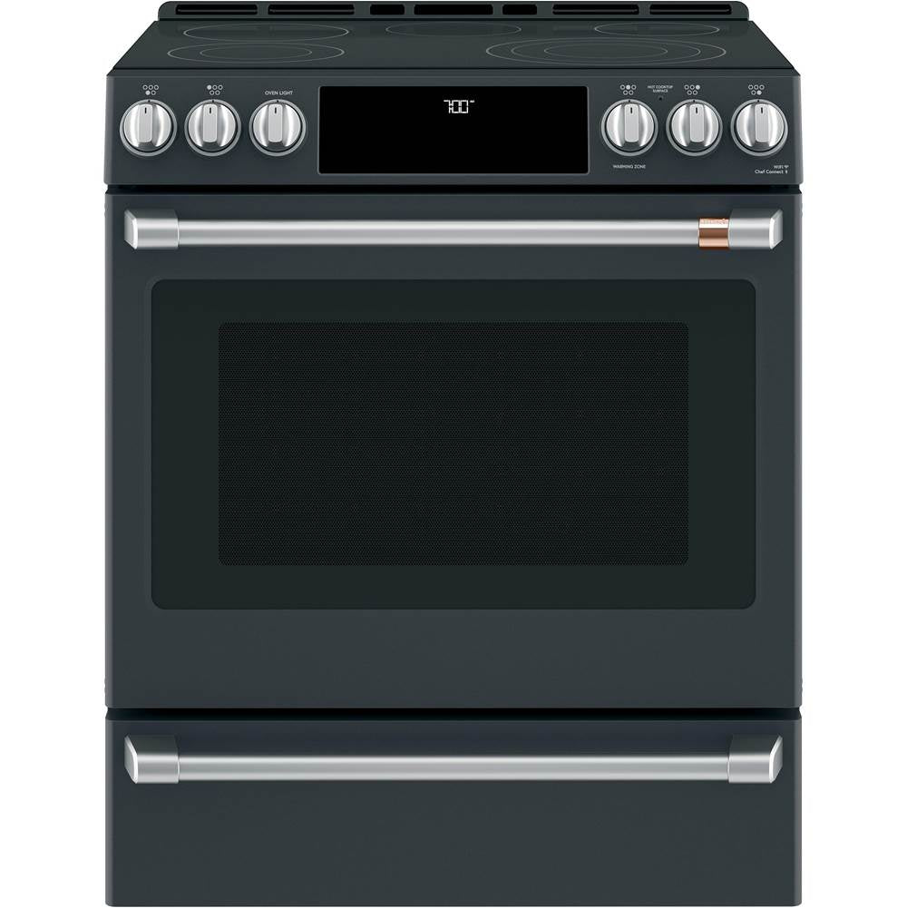 Front Control Electric Knobs and Handles - Brushed Stainless