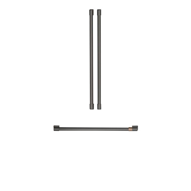 Cafe - Cafe E Refrigeration Handle Kit - Brushed Black