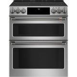Front Control Electric Knobs and Handles - Brushed Black
