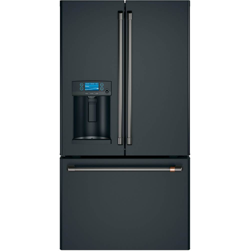 Cafe E Refrigeration Handle Kit - Brushed Black