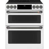 Front Control Induction Knobs and Handles - Brushed Black