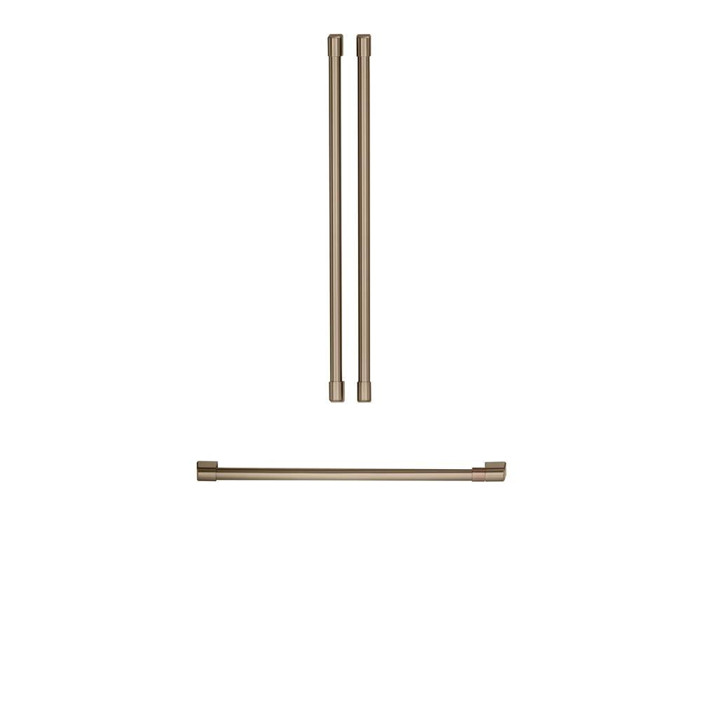 Cafe - Cafe E Refrigeration Handle Kit - Brushed Bronze