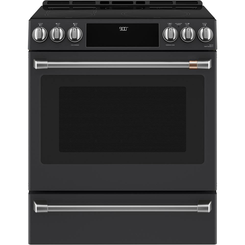 Front Control Induction Knobs and Handles - Brushed Stainless