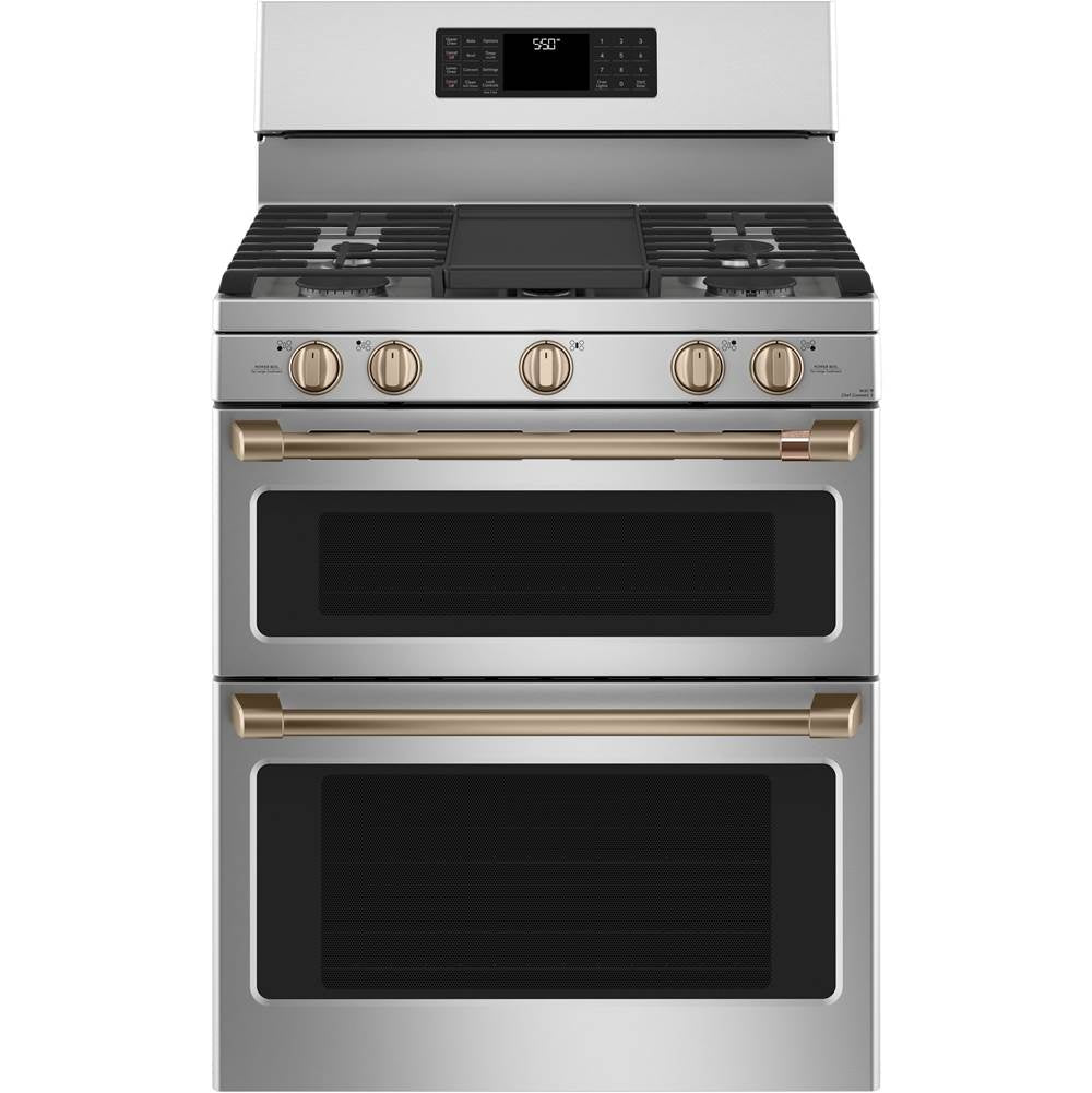 Freestanding Gas Knobs and Handles - Brushed Bronze