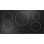 Cafe - 36'' Built-In Touch Control Induction Cooktop - Black on Black