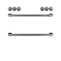 Cafe - Front Control Gas Knobs and Handles - Brushed Black