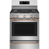 Freestanding Gas Knobs and Handles - Brushed Copper