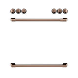 Cafe - Front Control Electric Knobs and Handles - Brushed Copper
