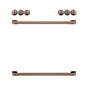 Cafe - Front Control Electric Knobs and Handles - Brushed Copper