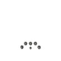 Cafe - 5 Gas Cooktop Knobs - Brushed Black