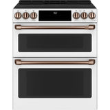 Front Control Induction Knobs and Handles - Brushed Copper