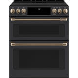 Front Control Induction Knobs and Handles - Brushed Bronze