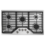 5 Gas Cooktop Knobs - Brushed Black