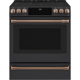 Front Control Induction Knobs and Handles - Brushed Copper