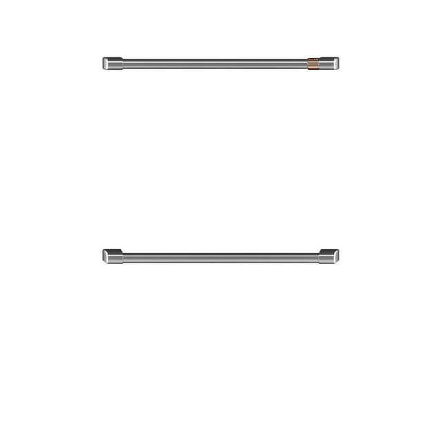 Cafe - 2 - 30   Double Wall Oven Handles - Brushed Stainless