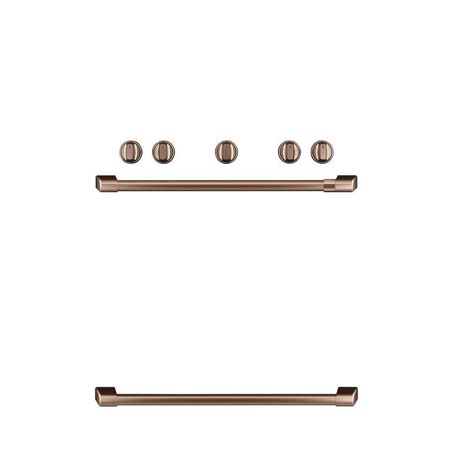 Cafe - Freestanding Gas Knobs and Handles - Brushed Copper