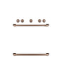 Cafe - Freestanding Gas Knobs and Handles - Brushed Copper