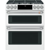 Front Control Gas Knobs and Handles - Brushed Stainless