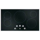 5 Electric Cooktop Knobs - Brushed Stainless