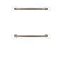 Cafe - 2 - 30   Double Wall Oven Handles - Brushed Bronze