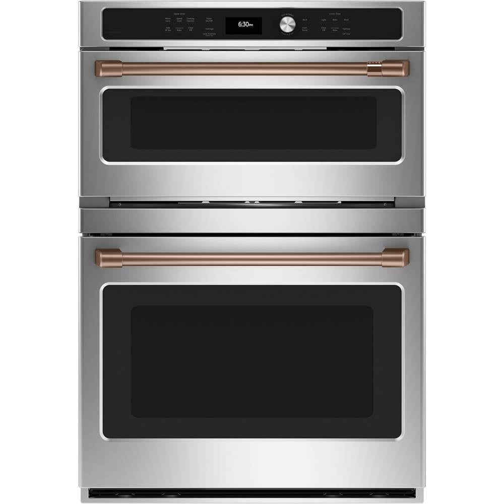 2 - 30   Double Wall Oven Handles - Brushed Copper
