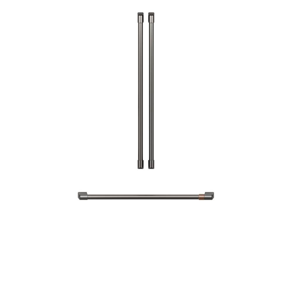 Cafe - Cafe E Refrigeration Handle Kit - Brushed Black