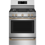 Freestanding Gas Knobs and Handles - Brushed Bronze